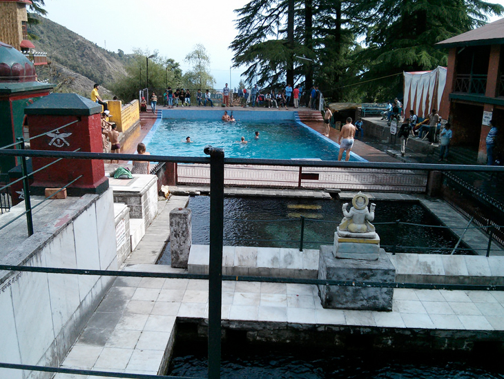 Bhagsunag Temple and Waterfall Institute